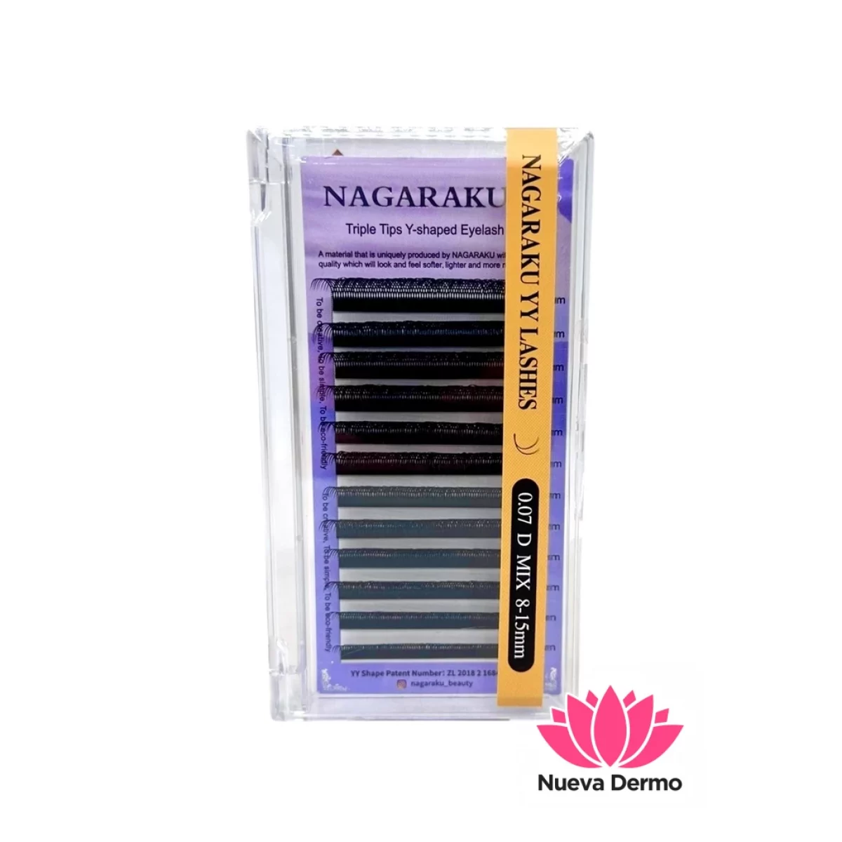 PESTAÑAS NAGARAKU TECNOLOGICAS FORMA YYY... 11MM