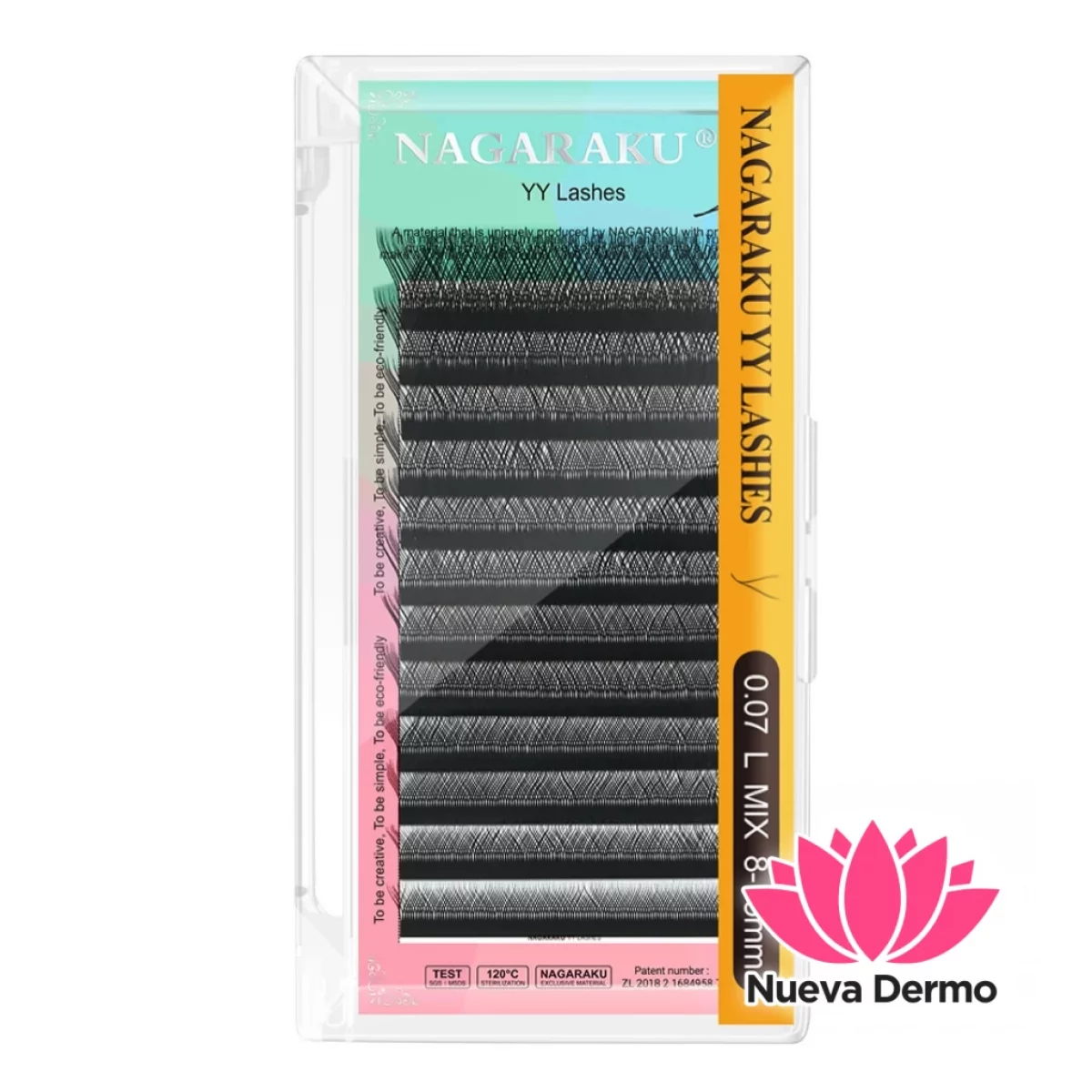 Pestañas Nagaraku YY 0.07 L medidas unicas 14MM