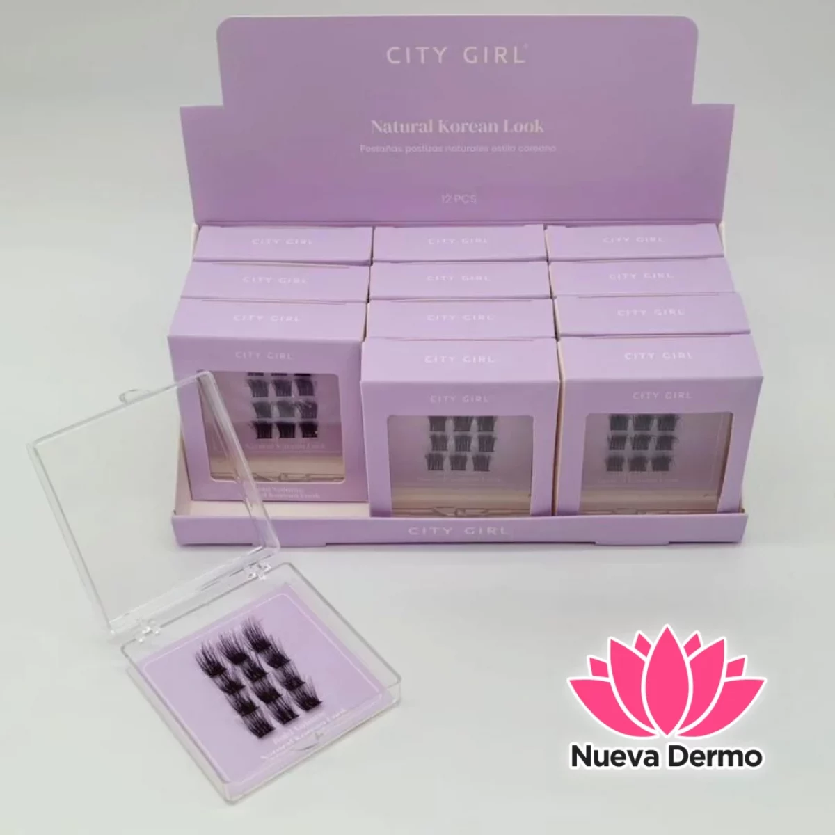 Pestañas Postizas Abanico ‘Bold Volume’ Estilo Coreano – City Girl