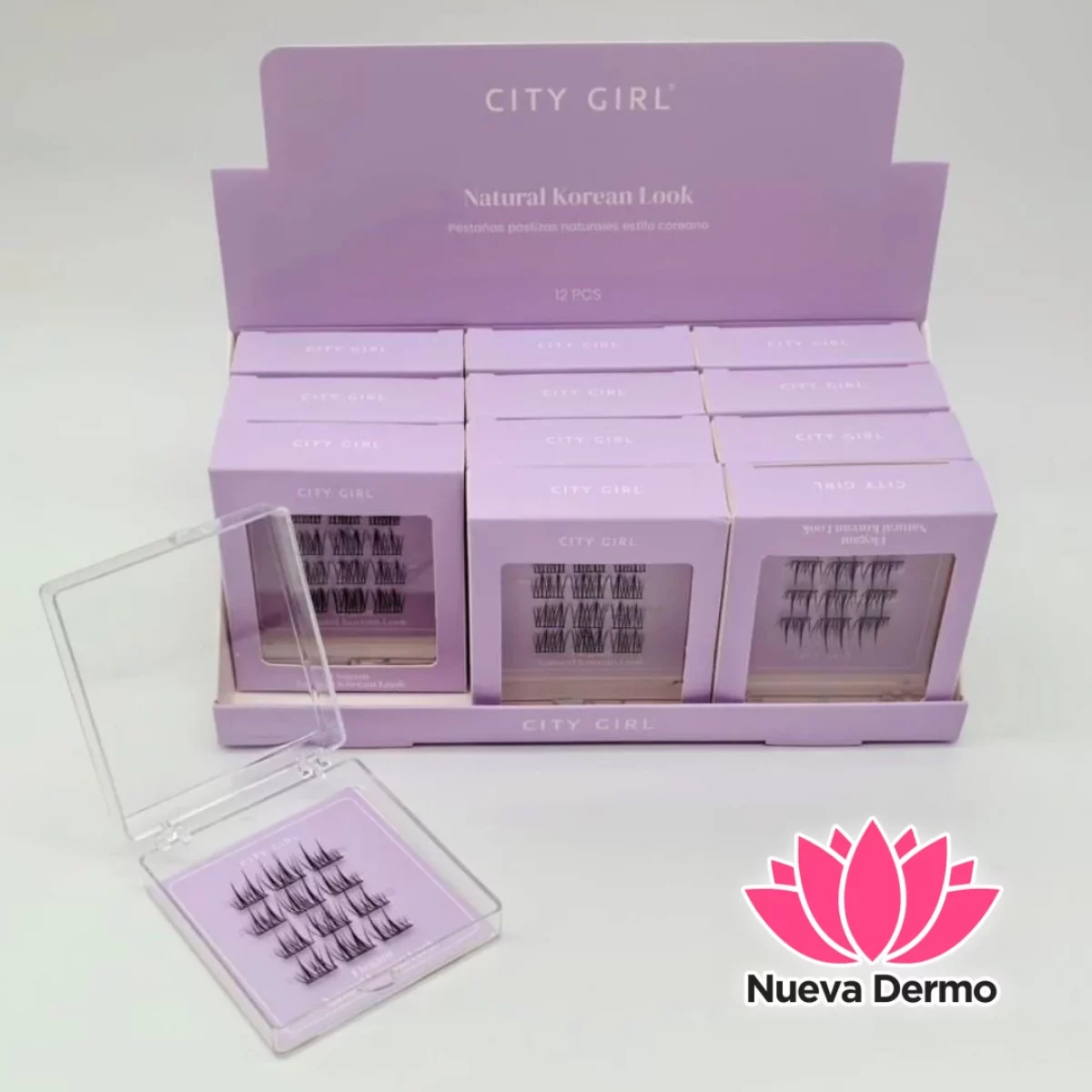 Pestañas Postizas Abanico ‘Elegant’ Estilo Coreano – City Girl
