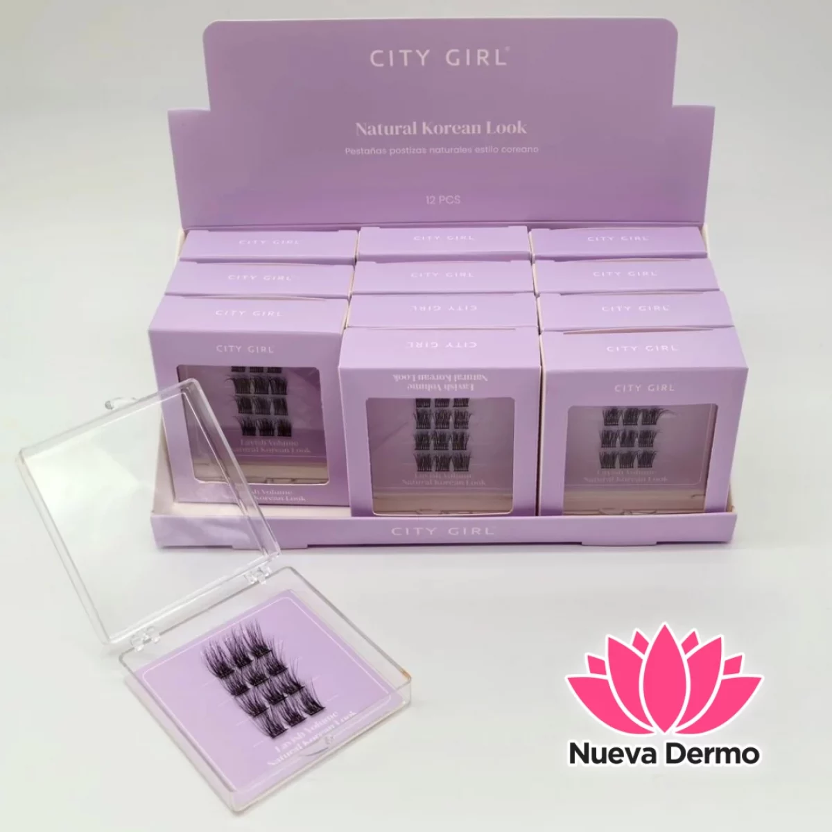 Pestañas Postizas Abanico ‘Lavish Volume’ Estilo Coreano – City Girl