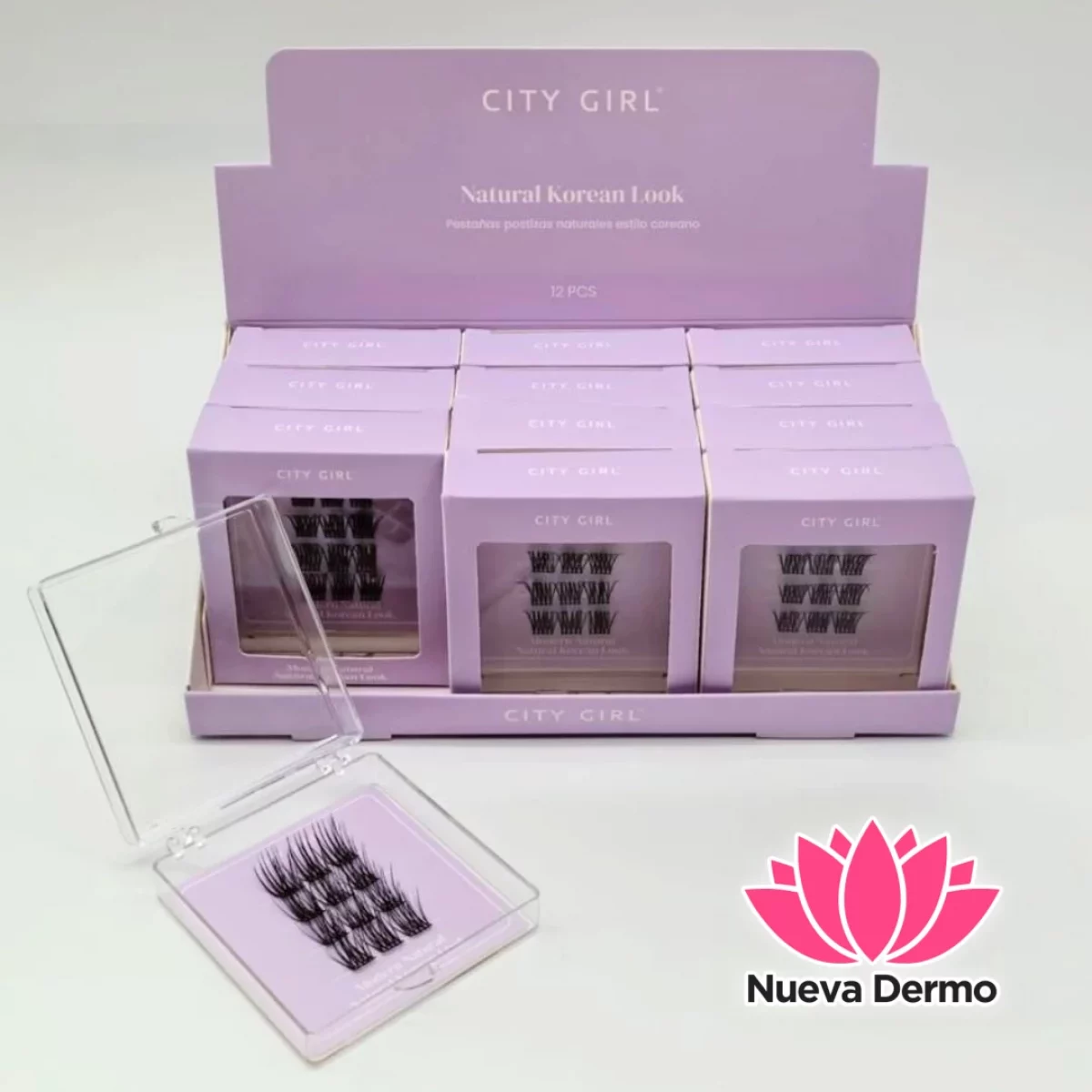 Pestañas Postizas Abanico ‘Modern Natural’ Estilo Coreano – City Girl