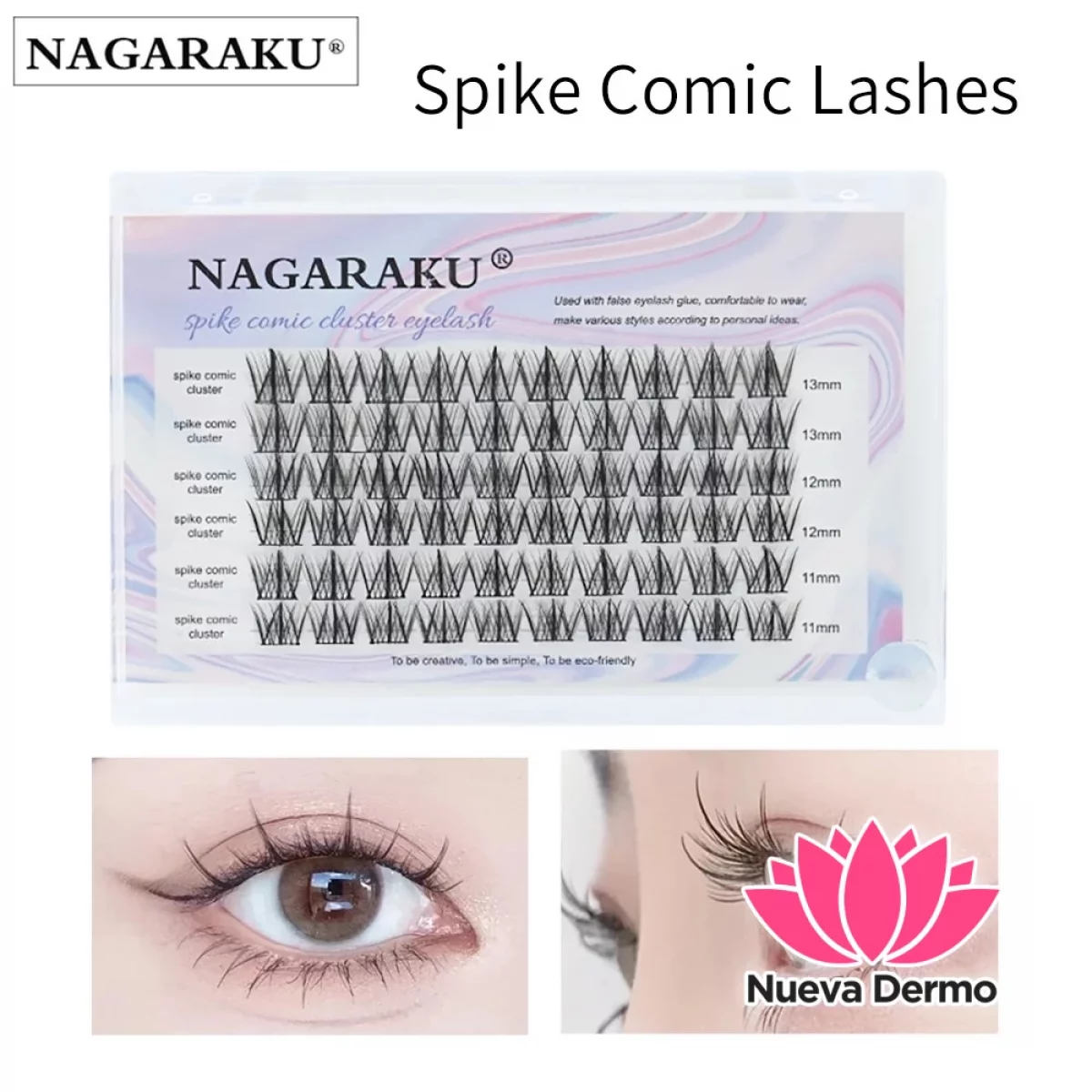 Pestañas Ramilletes Nagaraku Comic