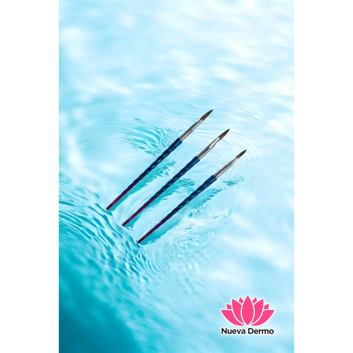Pincel acrilico x3 TORNASOL ESPIRAL ELOISE 84437