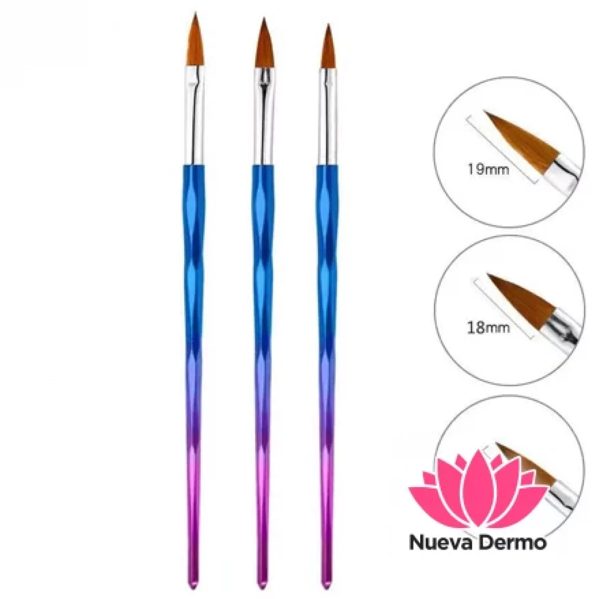 PINCEL DE ACRILICO X3 TORNASOL