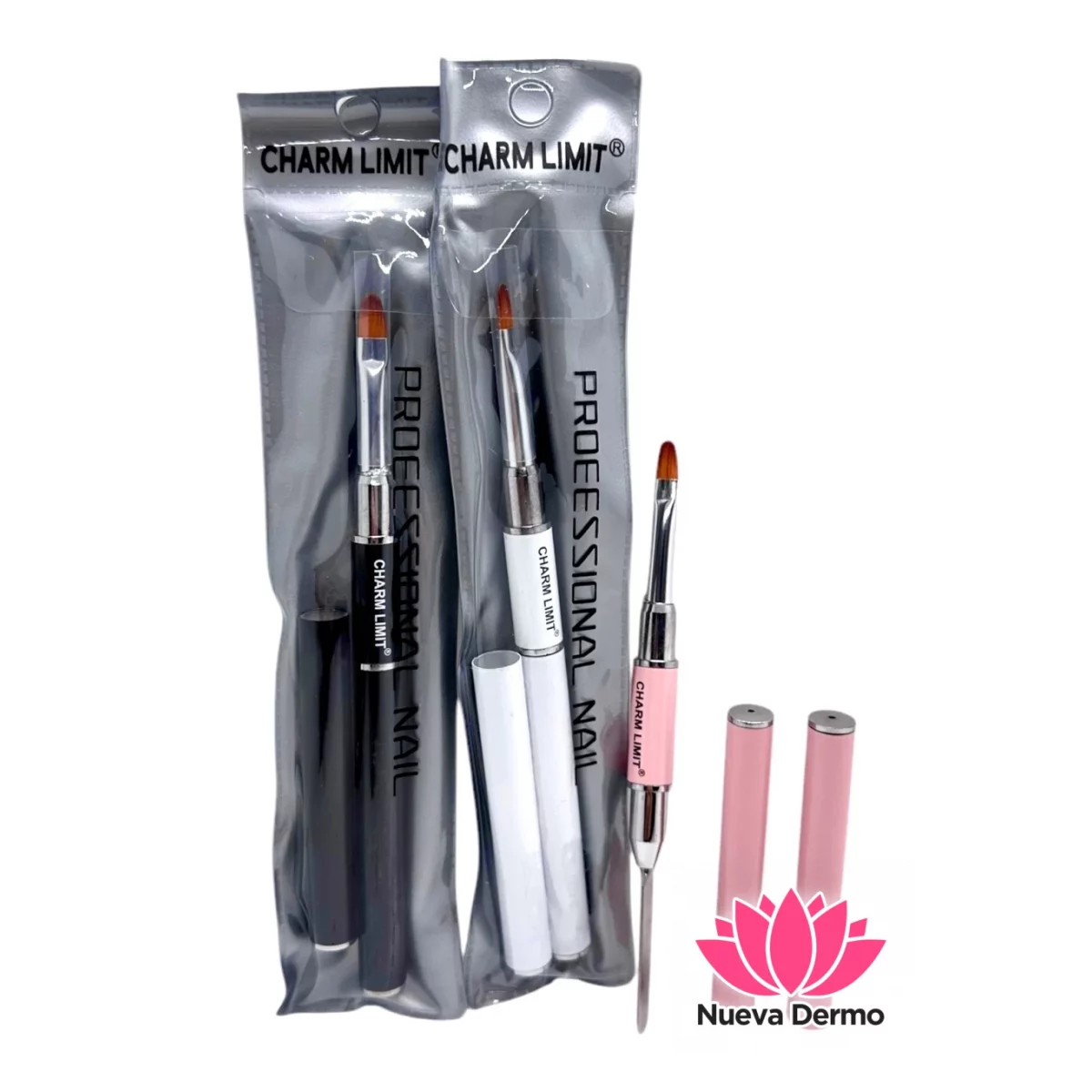 Pincel para polygel charm limit color su...