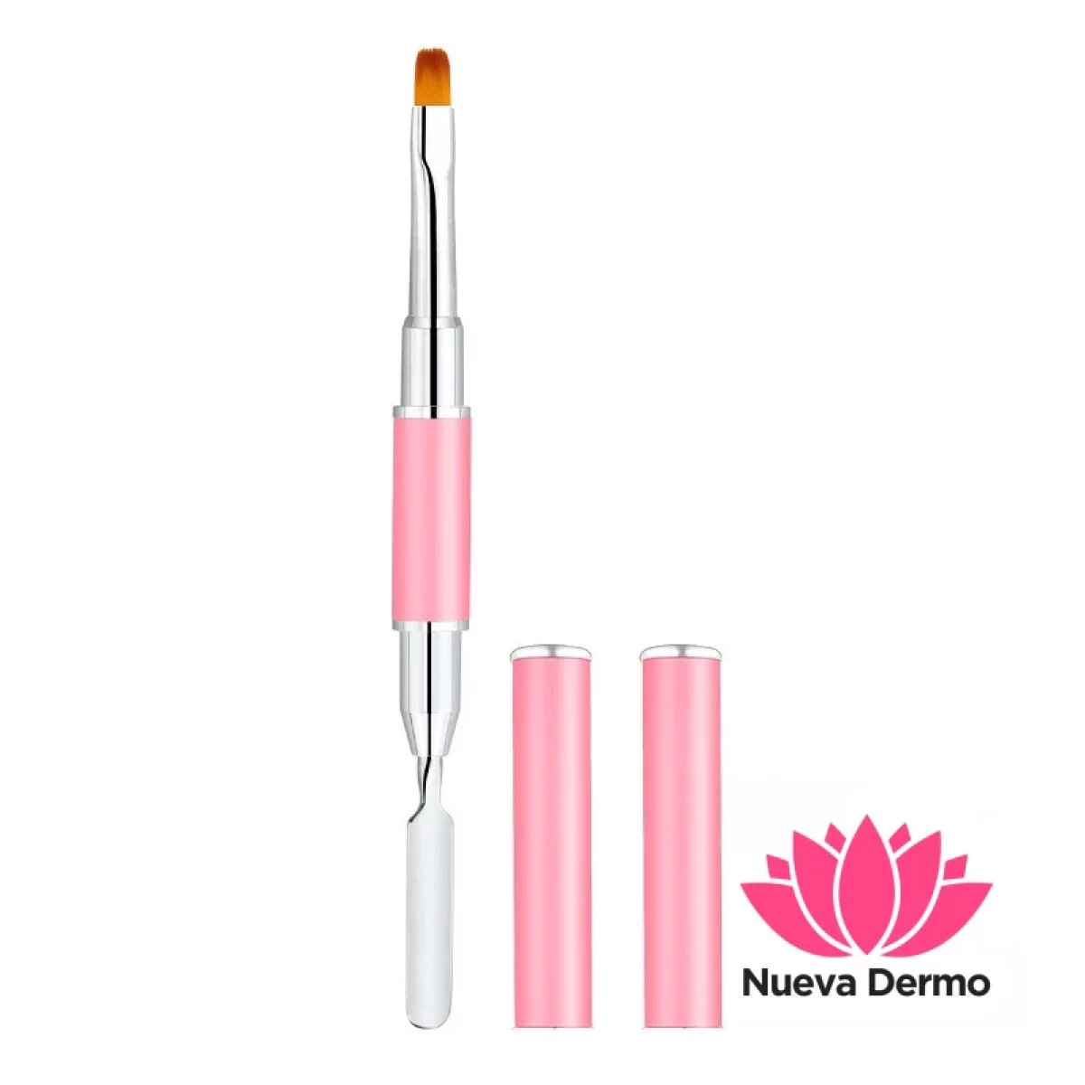 Pincel poligel con espatula #JUN-PP04