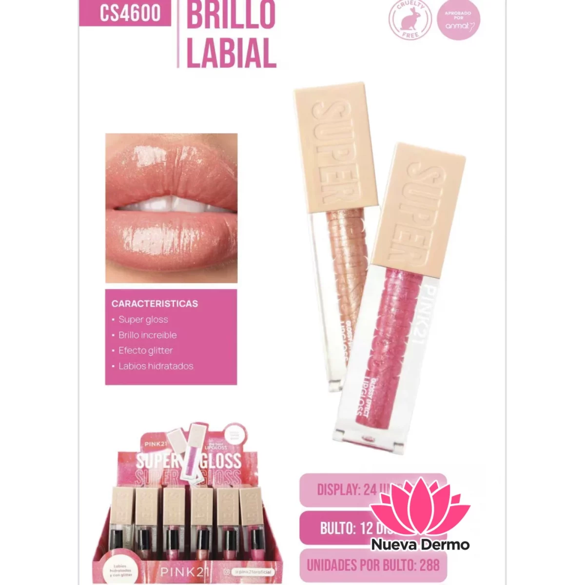 PINK21 LIFTER GLOSS CS4600
