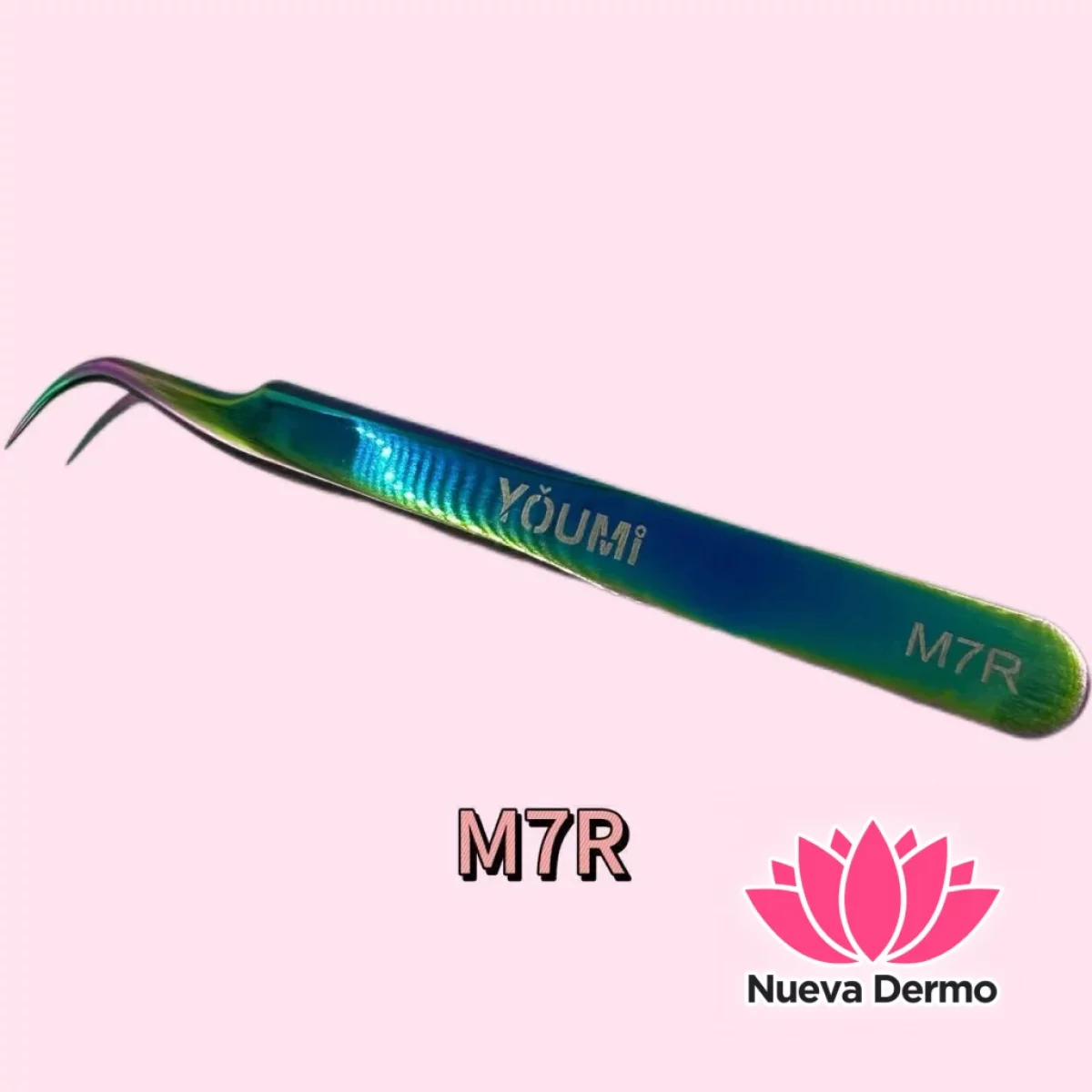 PINZA CURVA TORNASOLADA YOMO-M7R POR UNO