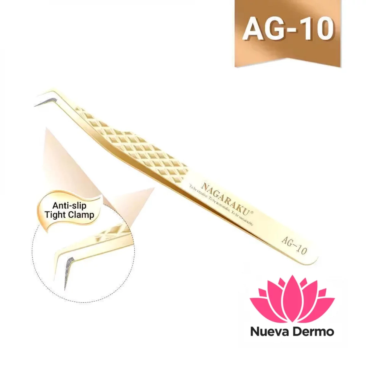 Pinza de Pestañas Nagaraku Modelo Ag-10