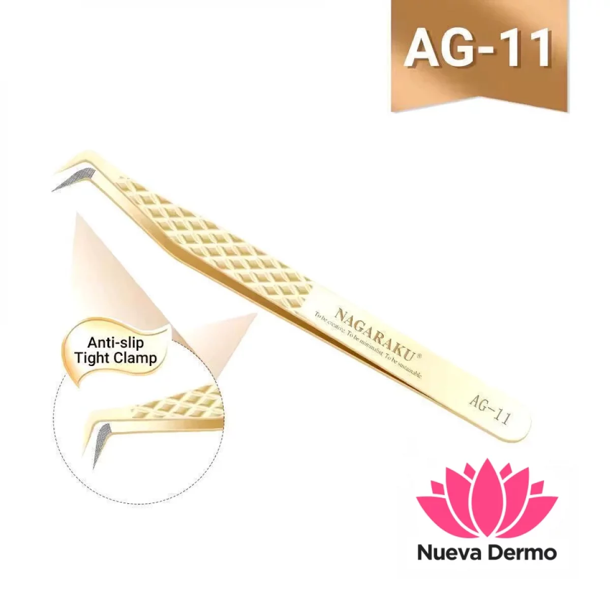 Pinza de Pestañas Nagaraku Modelo Ag-11