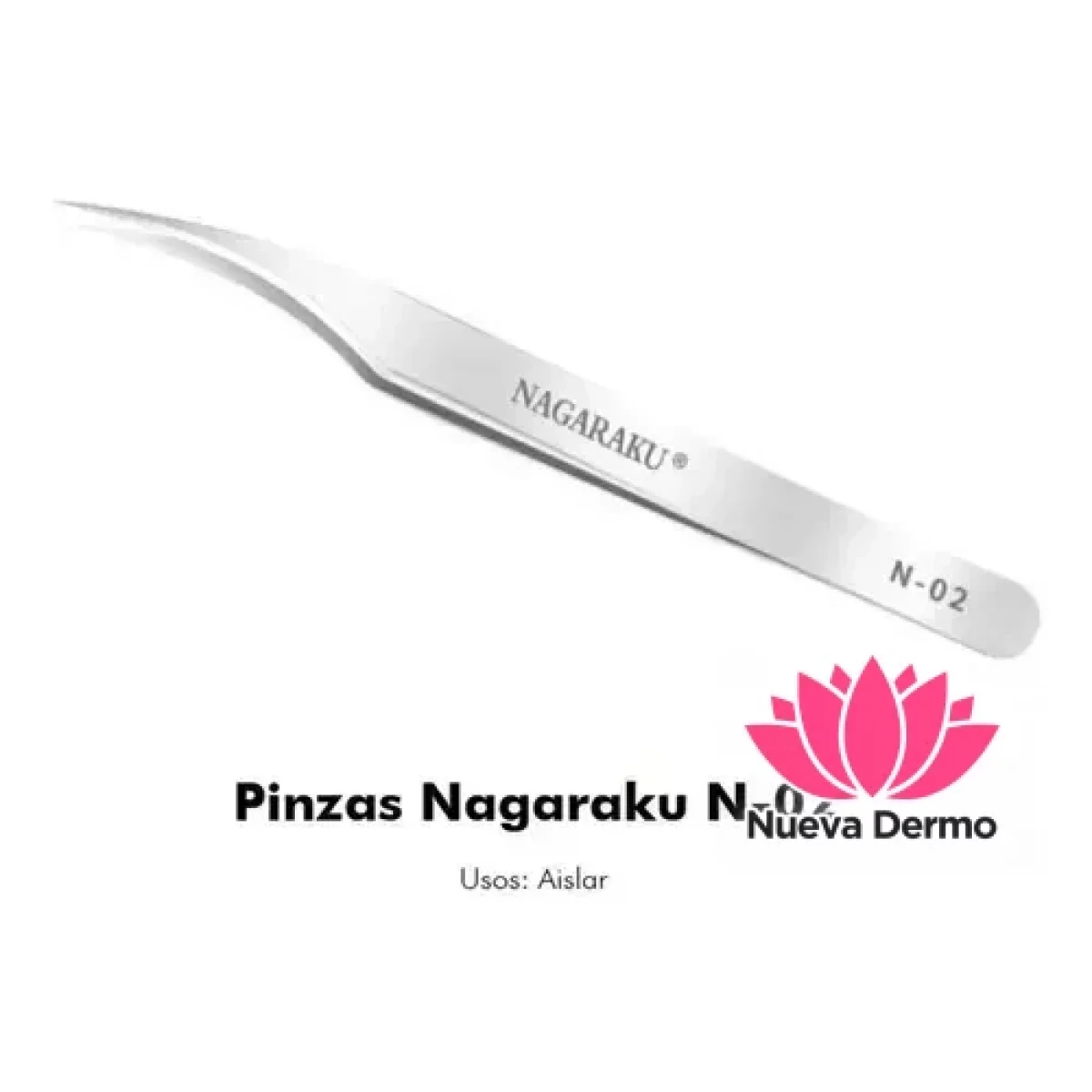 Pinza Nagaraku Delfin N-02 Plateada Original
