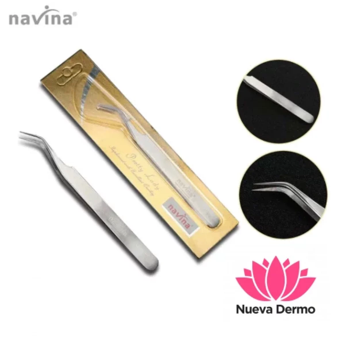 Pinza Navina Curva GEGEBEAR101