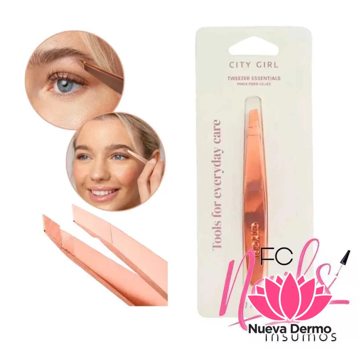 Pinza para ceja - CITY GIRL