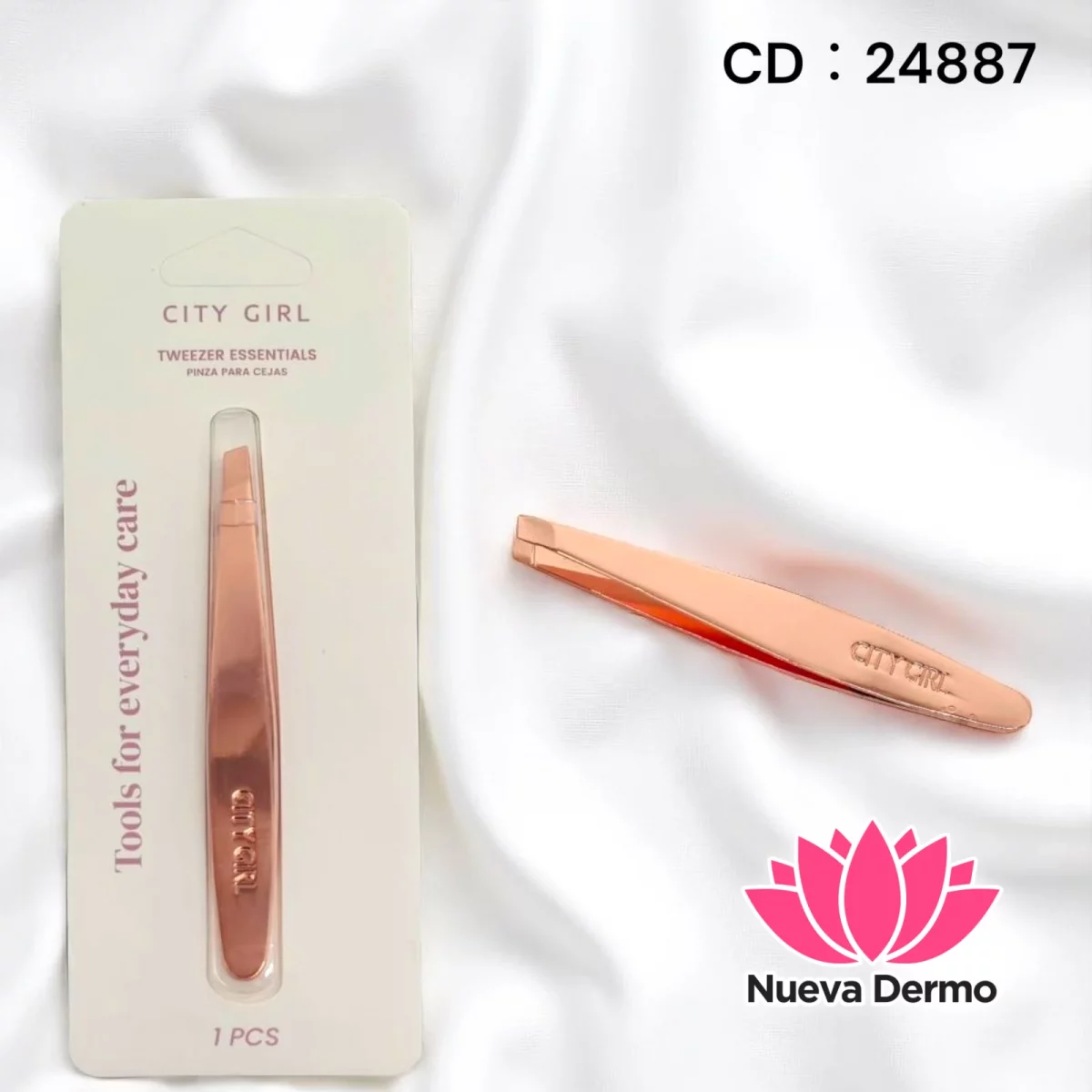 PINZA PARA DEPILAR CITY GIRL 26535-33/24887
