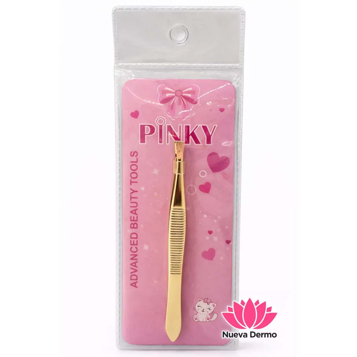 Pinza para Depilar Gold Pinky Pky B024-1...