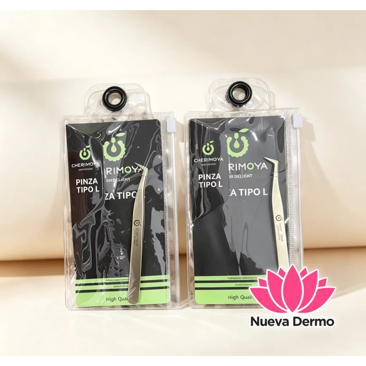 Pinza para Pestaña Tipo L de Cherimoya