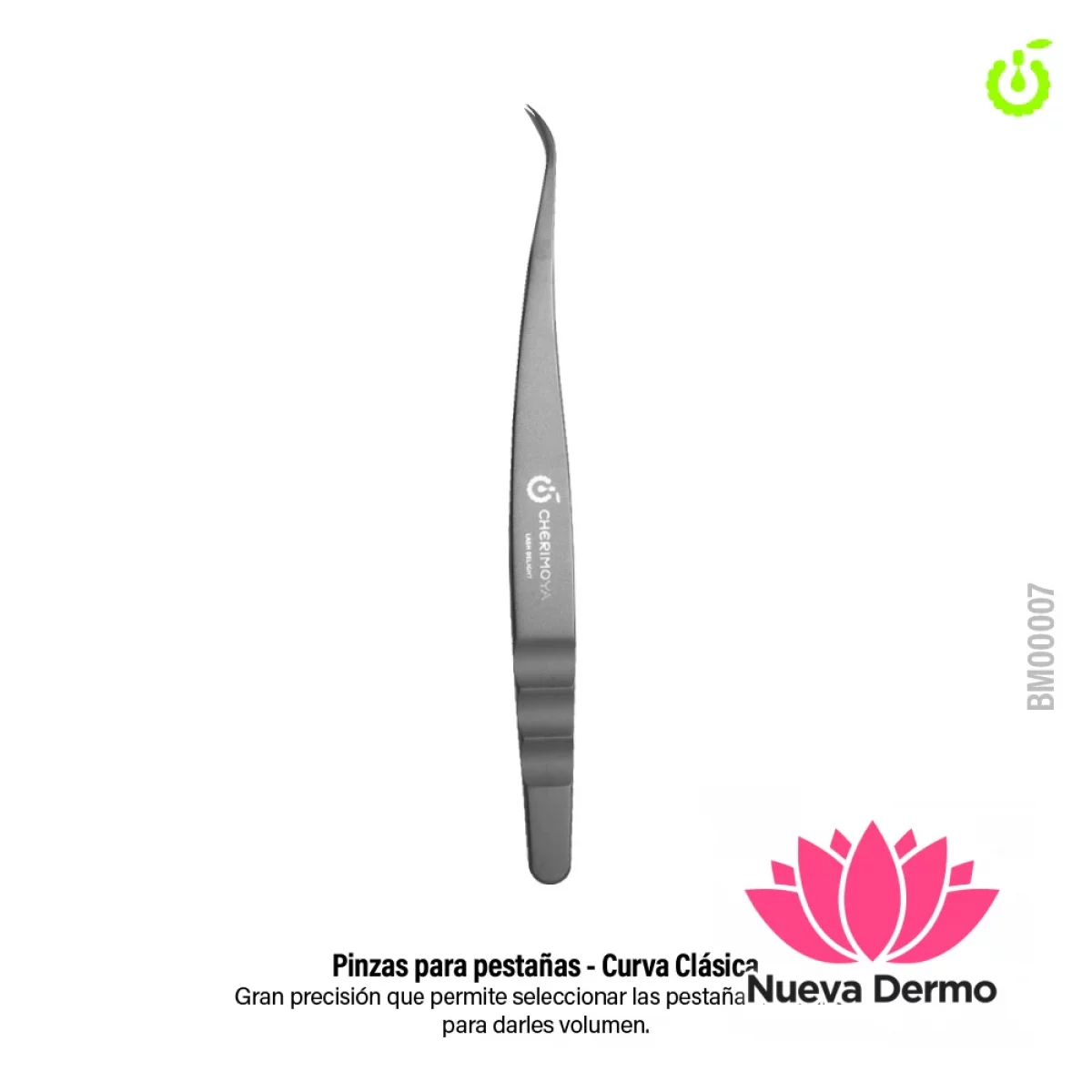 Pinza para Pestañas Curva Cherimoya BM07