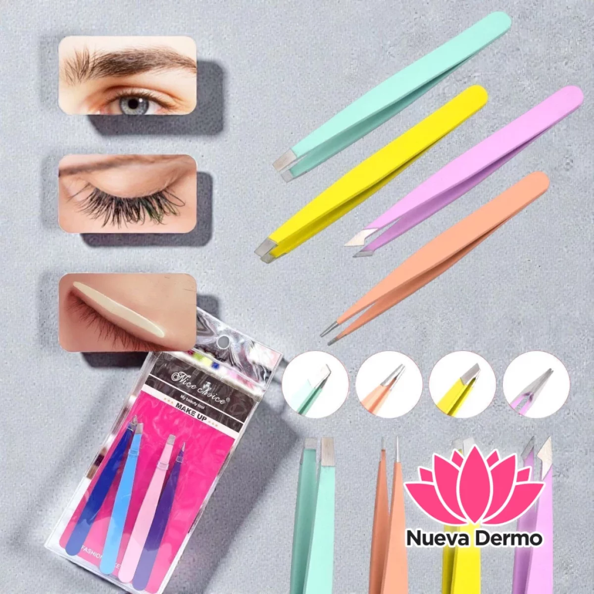 Pinza para Pestañas X4 CD:10413