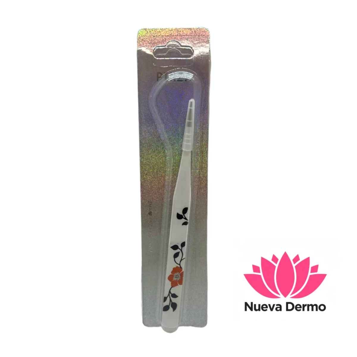 Pinza Recta Floreada