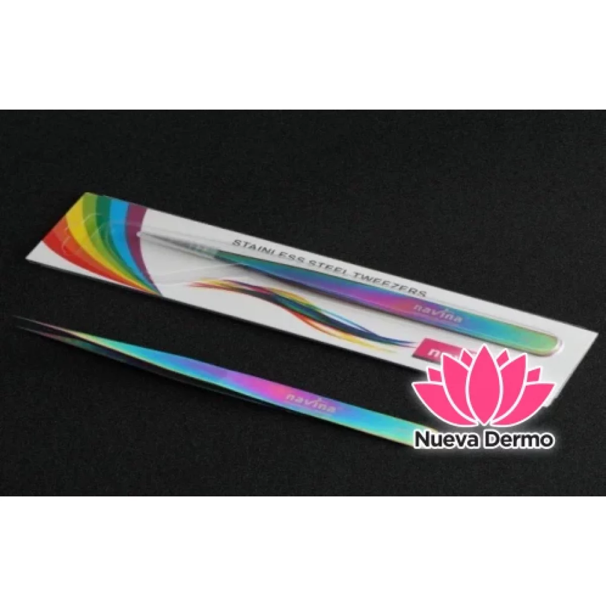 Pinza Recta Tornasol Navina 30024