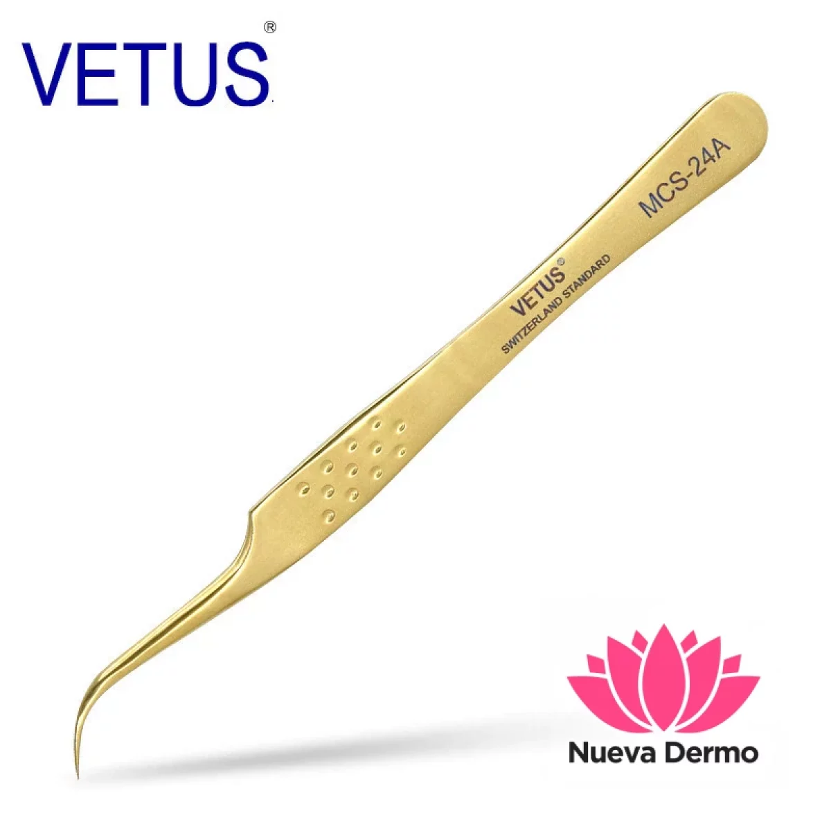 Pinzas para Pestañas Cd: Vetus Mcs-24A