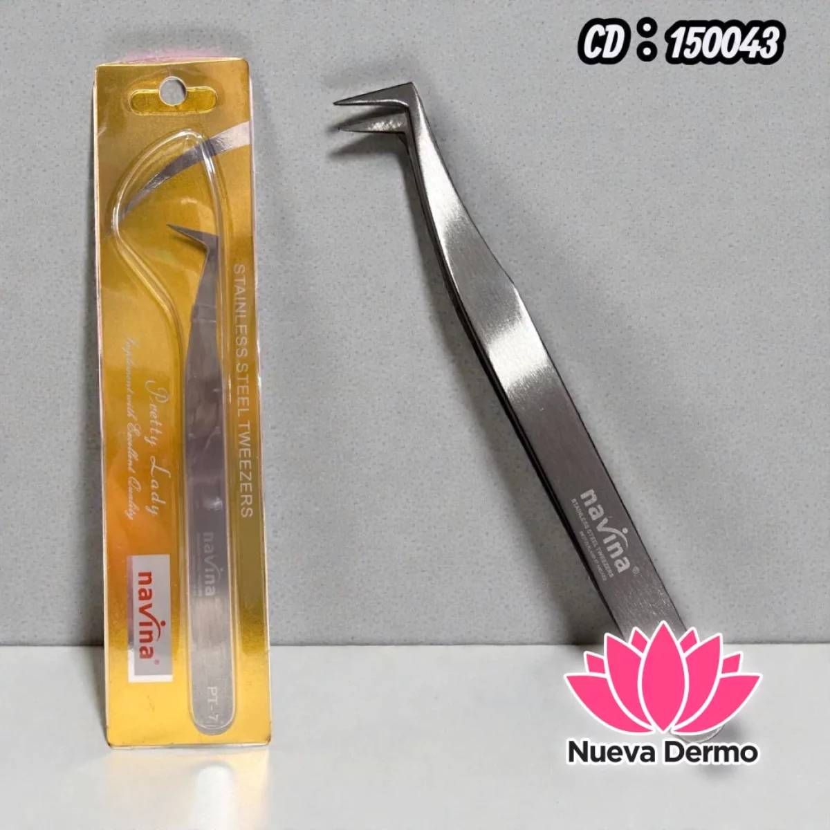 Pinzas para Pestañas Navina Cd: 150043