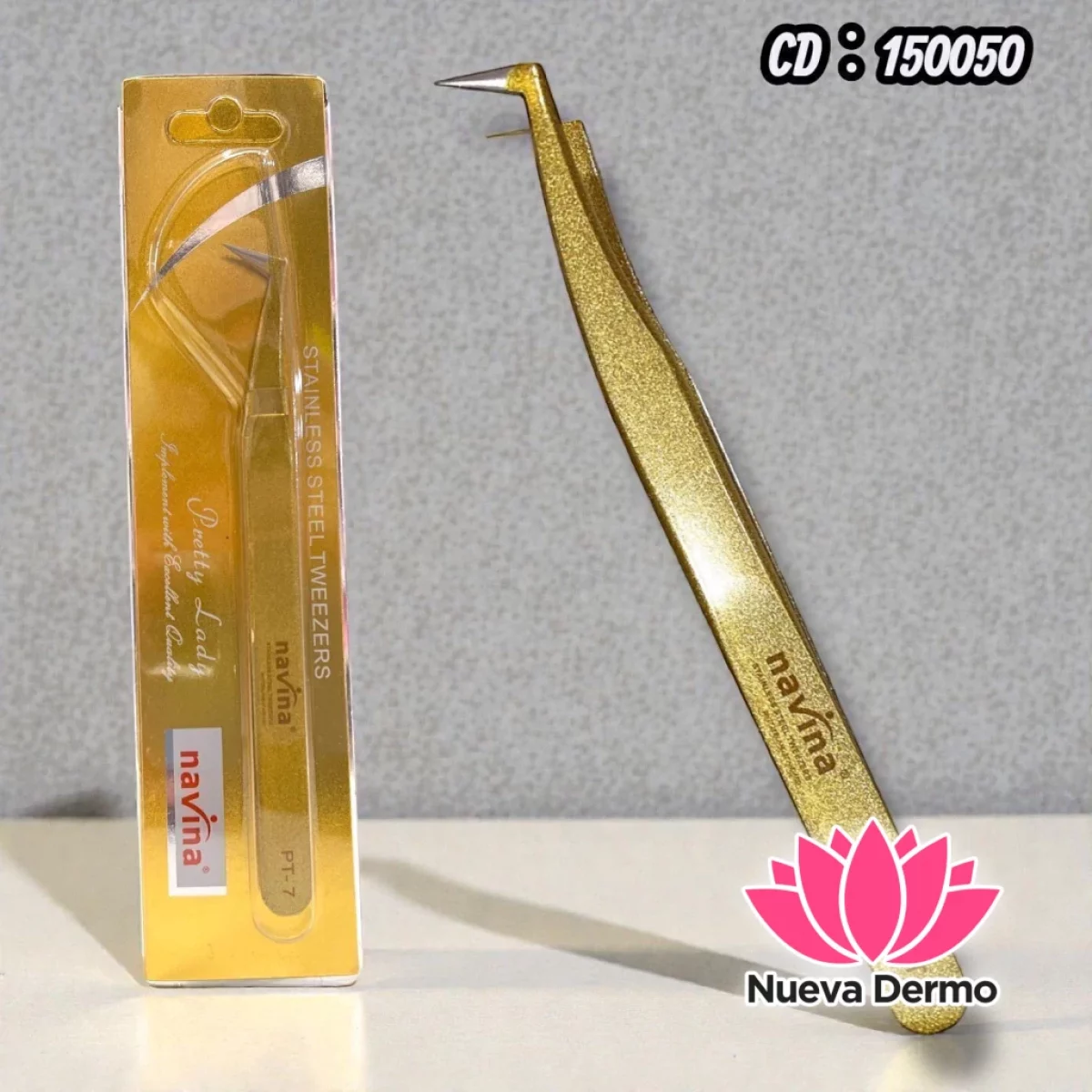 Pinzas para Pestañas Navina Cd: 150050