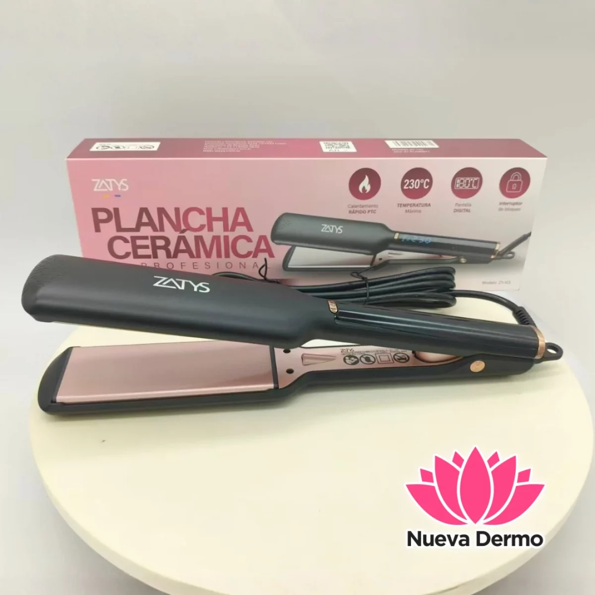 PLANCHITA DE PELO 230° – ZATYS