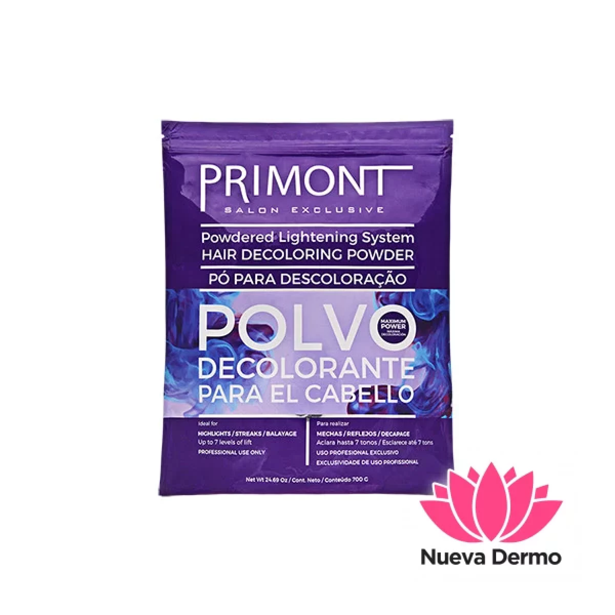 POLVO DECOLORANTE DE CABELLO 700g