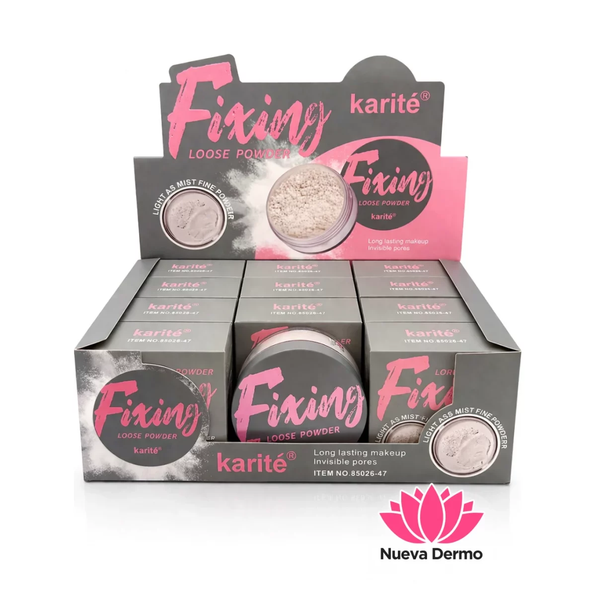 Polvo fijador de Maquillaje Fixing Karit...