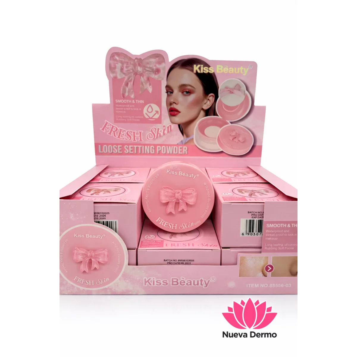 Polvo fijador de maquillaje fresh Skin m...