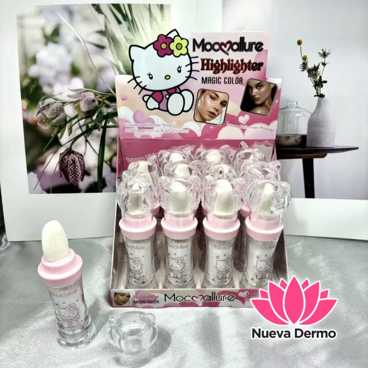 Polvo hada tapa kitty MOC556/575
