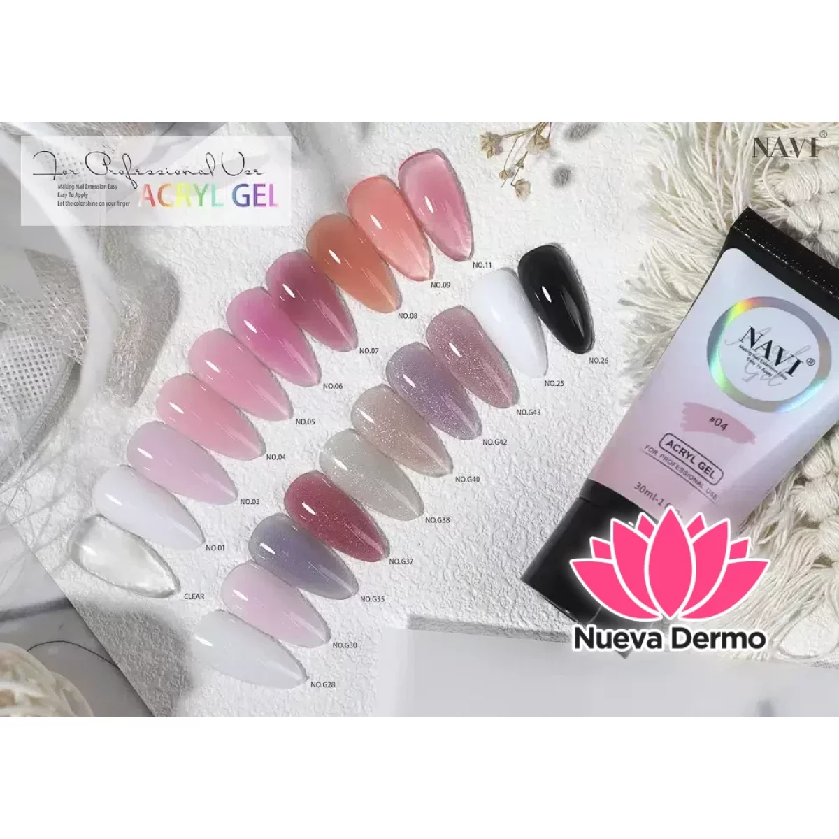 POLYGEL ACRYL GEL NAVI 30ML CD: 93011