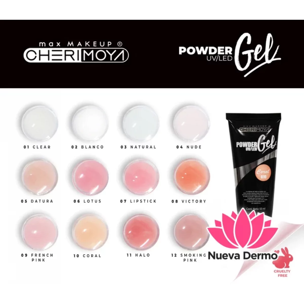 Polygel cherimoya 50ml CH005 008VICTORY