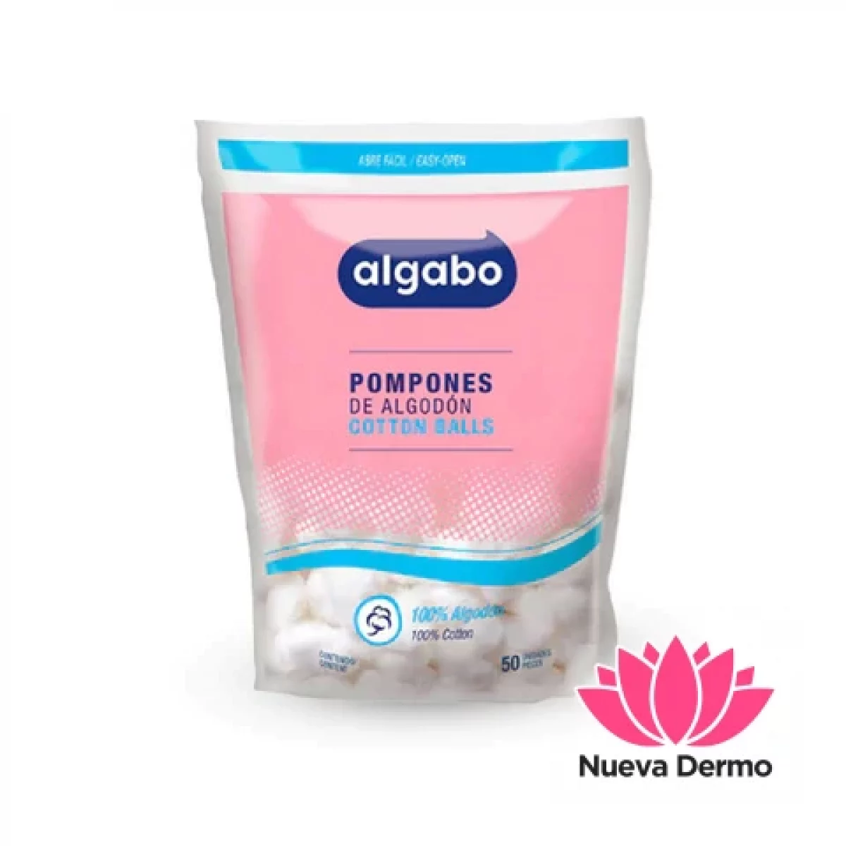 POMPONES DE ALGODÓN