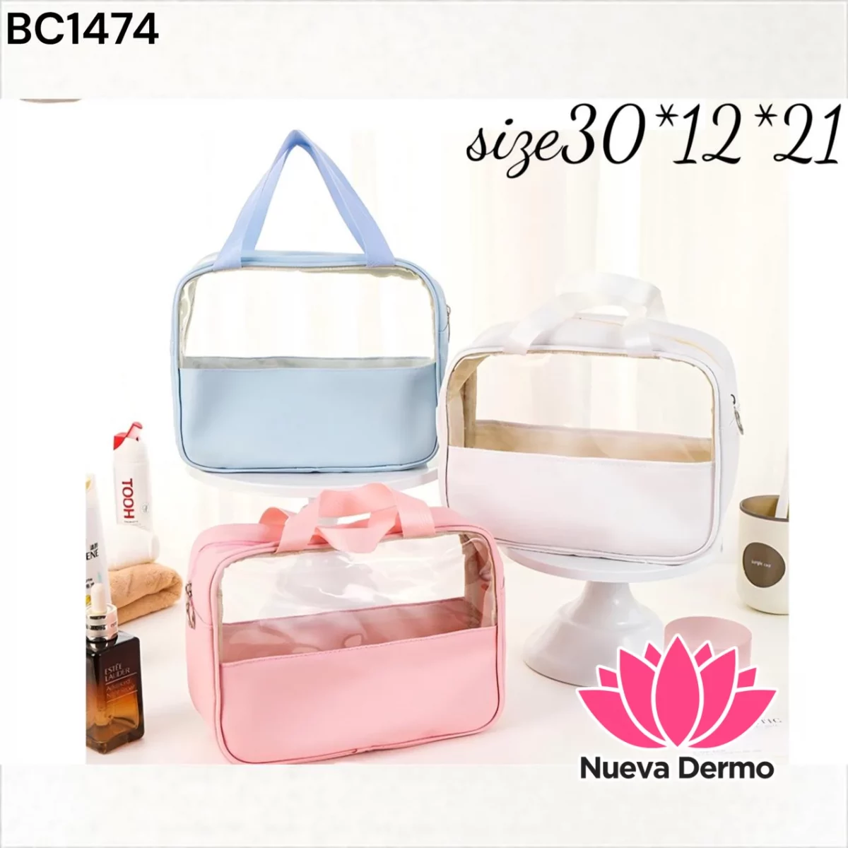 PORTA COMESTICO NECESER BC1474