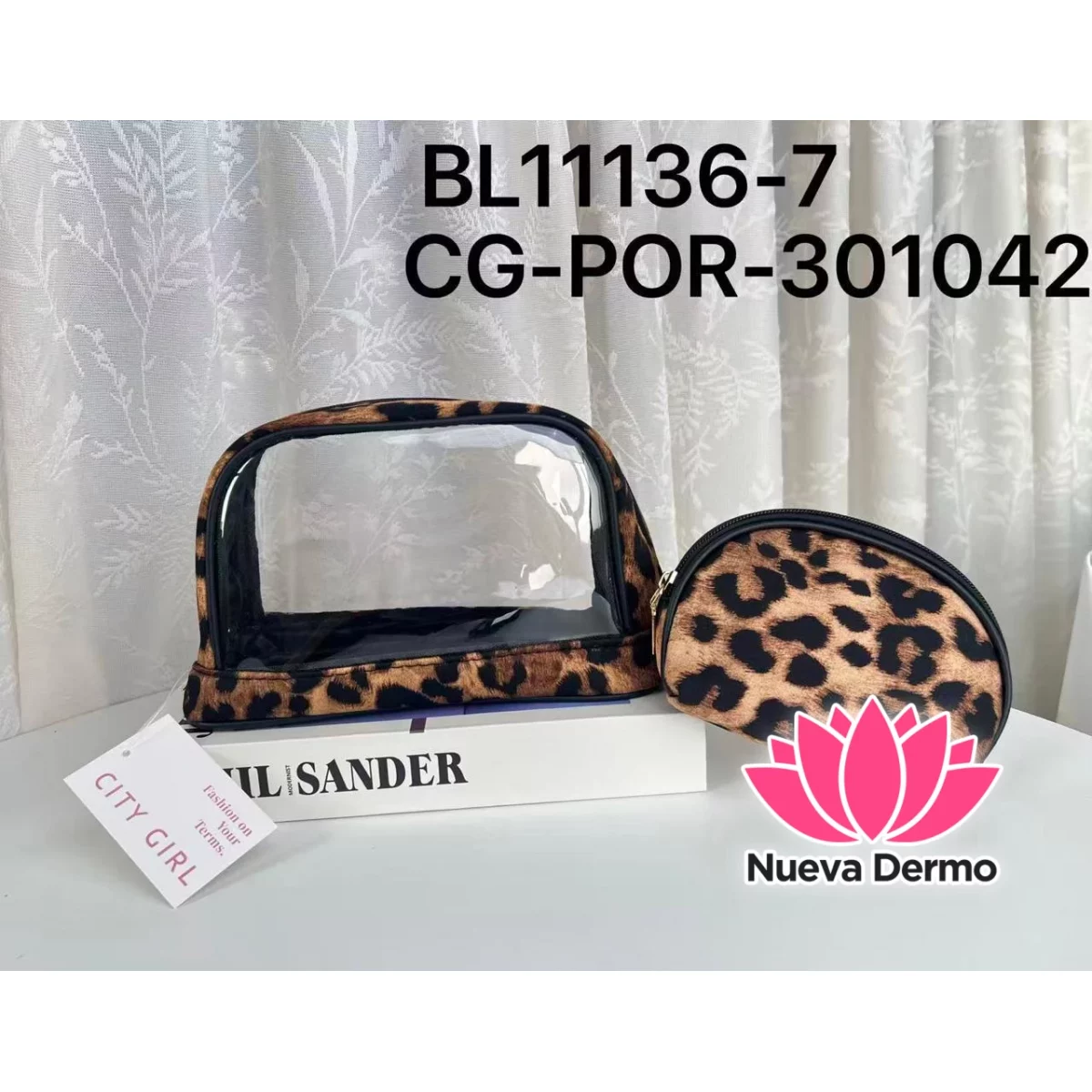Porta Cosmetico Animal Print- City Girl