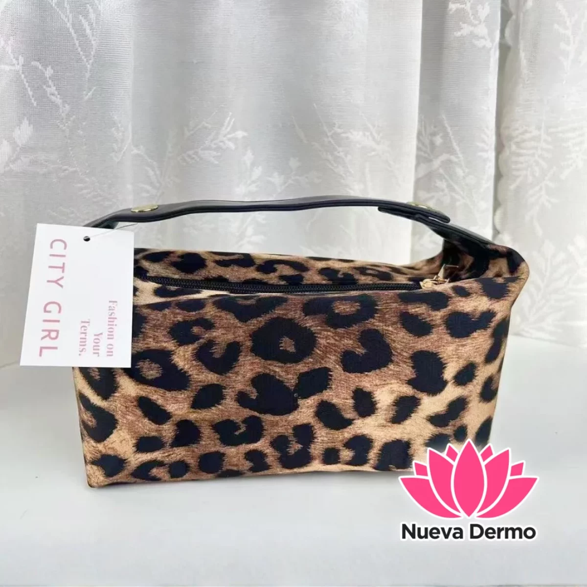 PORTA COSMETICOS / NECESER ANIMAL PRINT – CITY GIRL