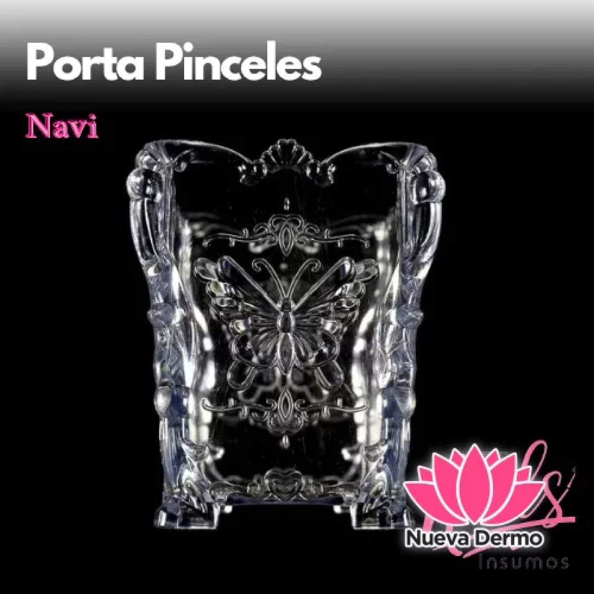 Porta Pinceles acrílico