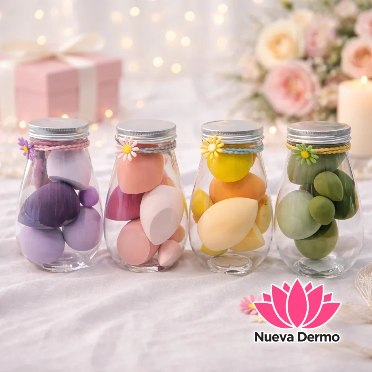 Pote x6 Esponjas beauty blender #FP-PZ