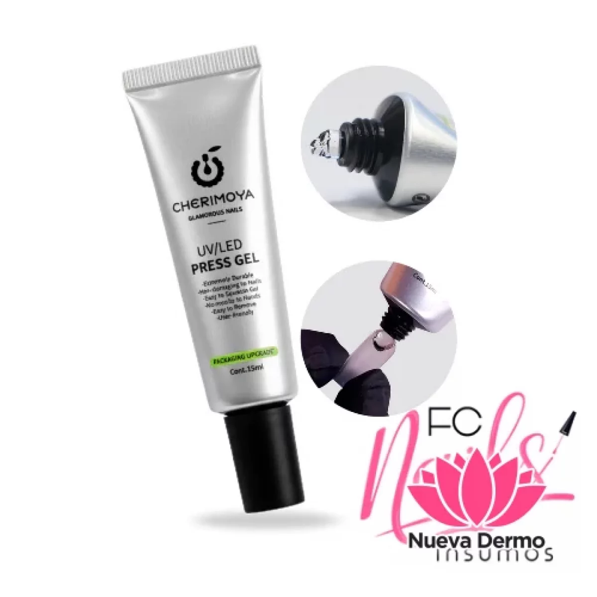 Press Gel 10ml SEMISÓLIDO - CHERIMOYA