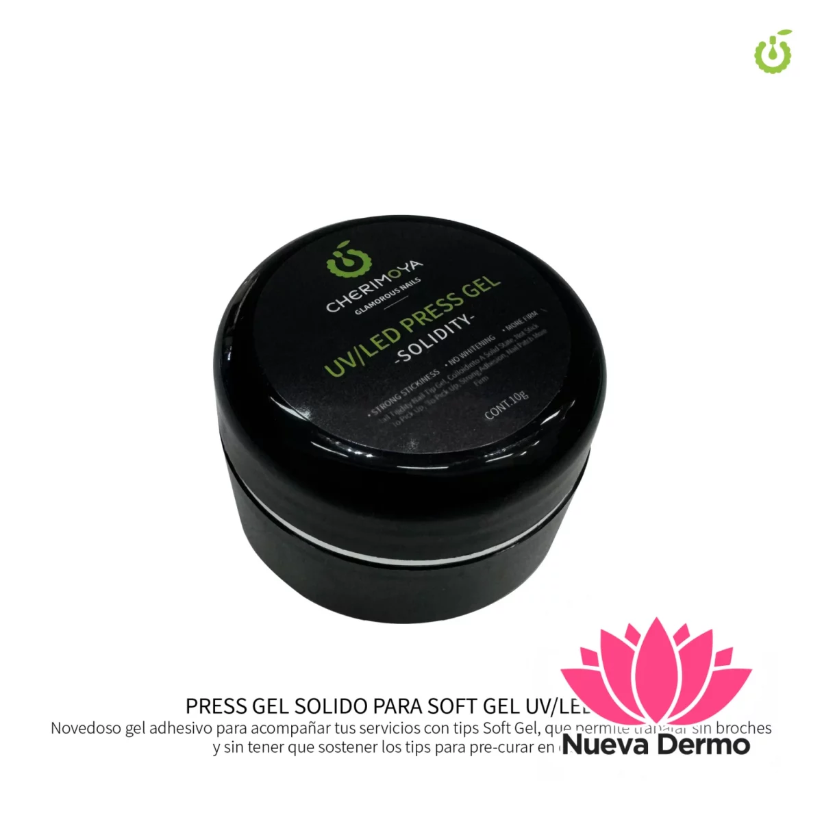 Press Gel SÓLIDO 10 g. - CHERIMOYA