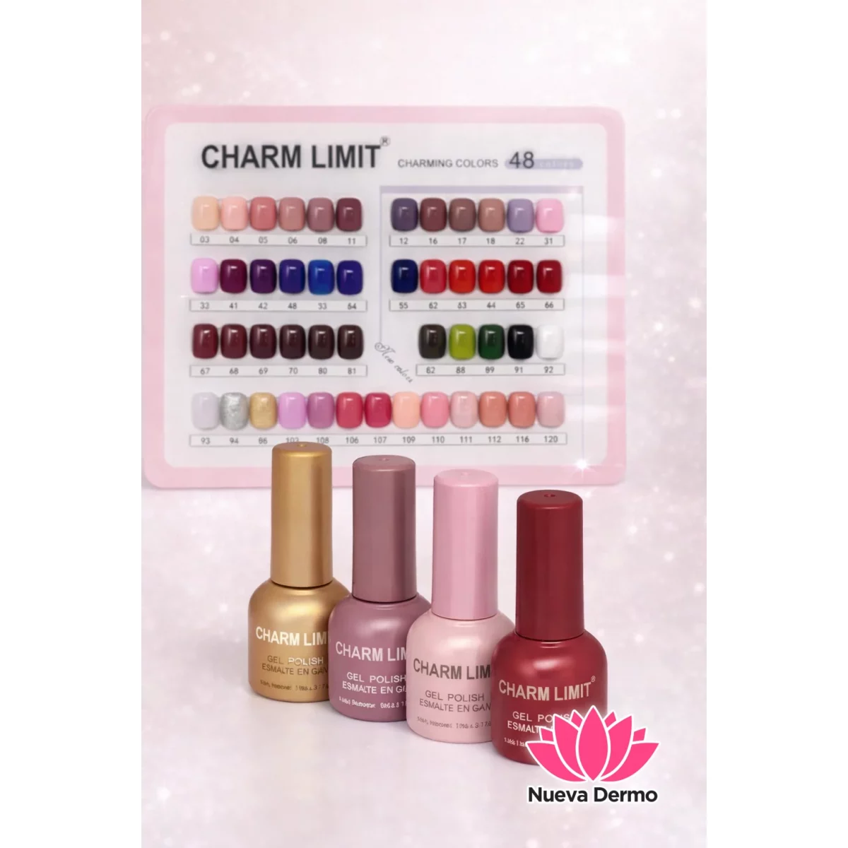 PROMO 50u esmalte UV/led Pop 5ml CHARM L...