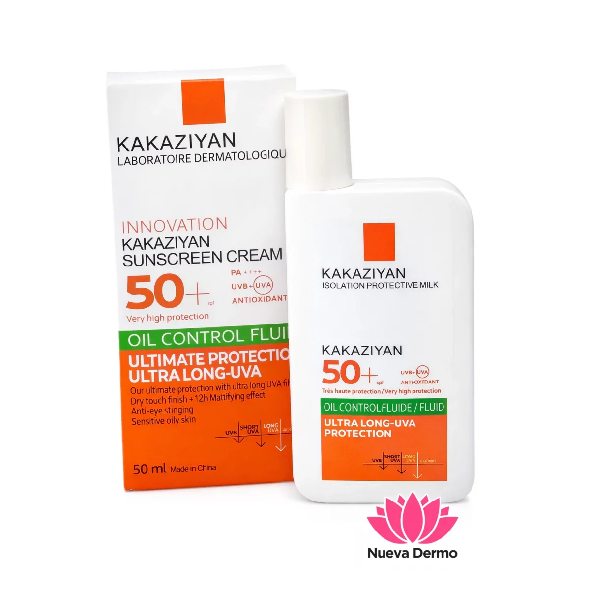 Protector solar fps50 kakaziyan 50ml
