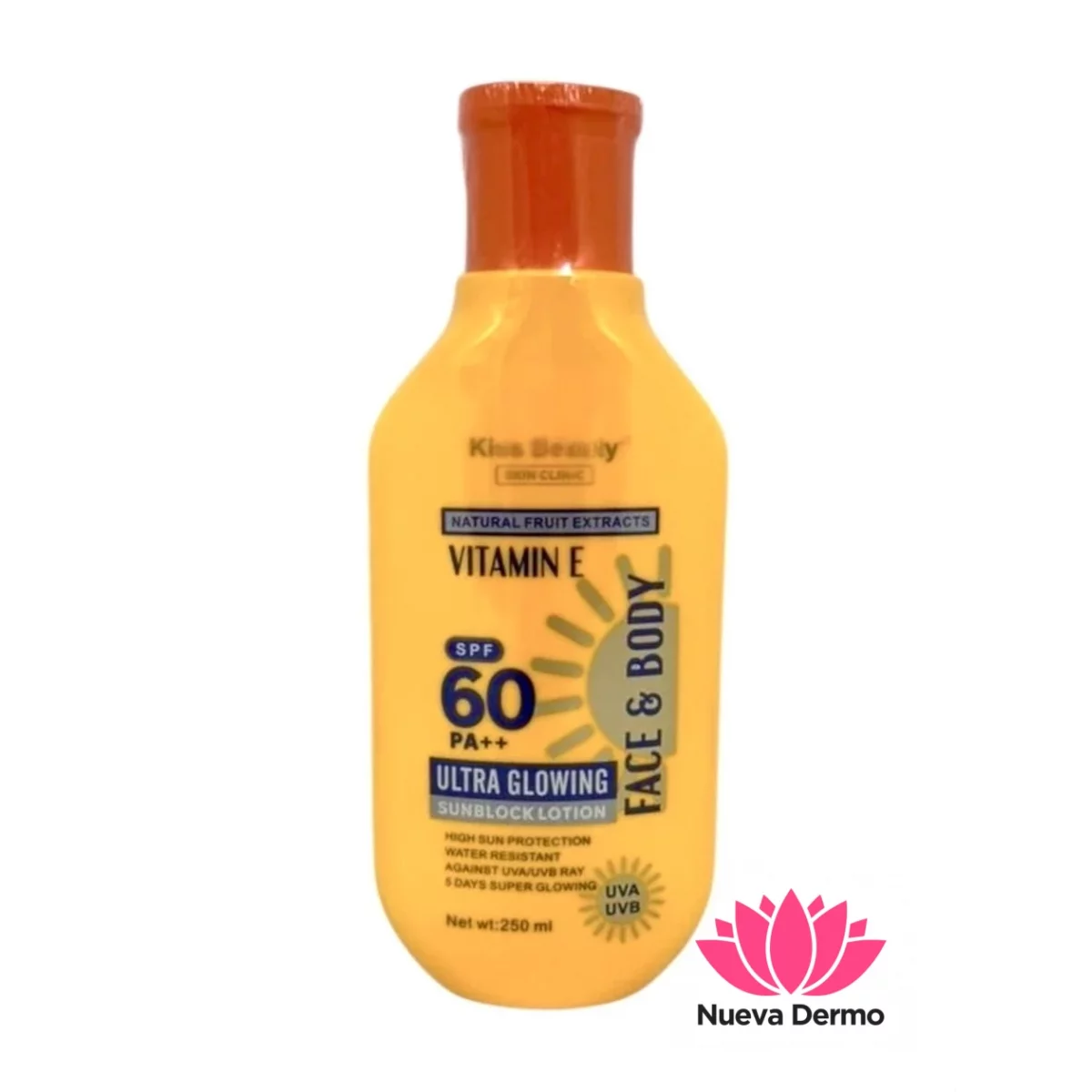 Protector solar Vitamina E Fps60 Kiss be...
