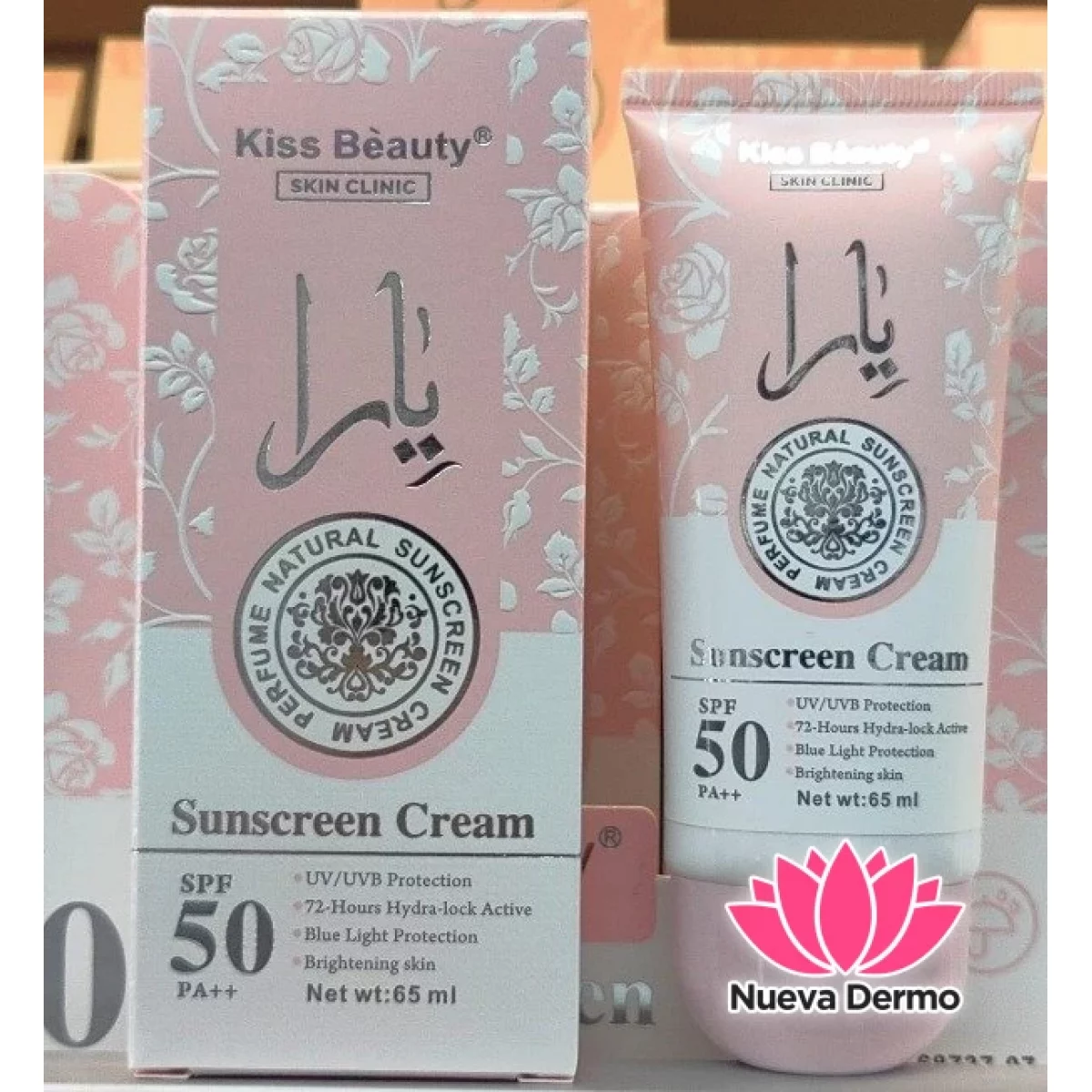 PROTECTOR SOLAR YARA SPF50+ KISS BEAUTY KA68737