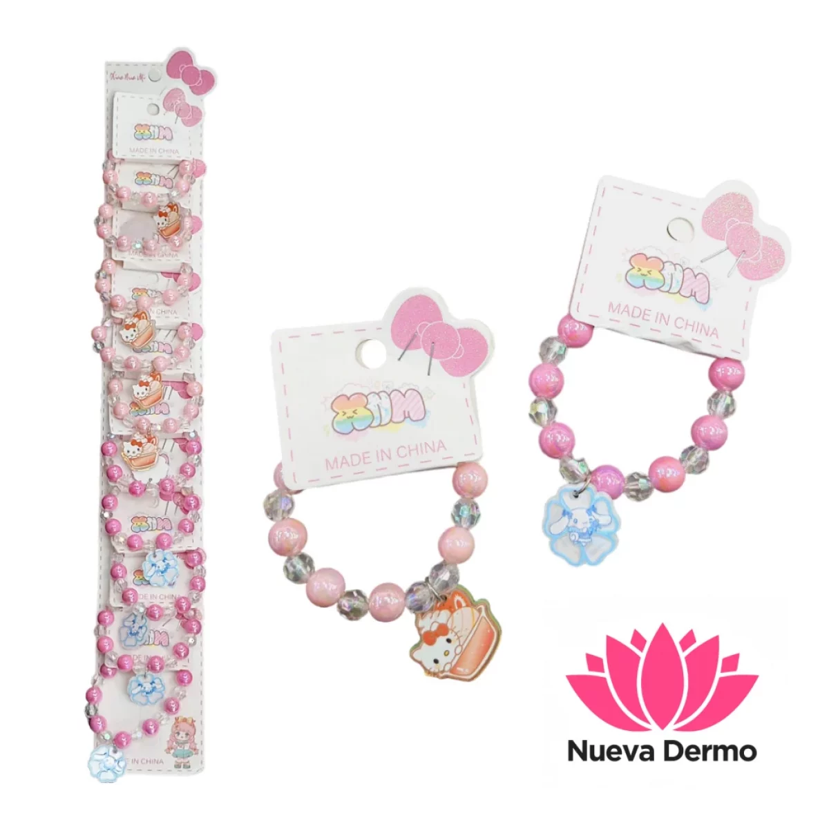 pulsera gomitas hello kitty blister
