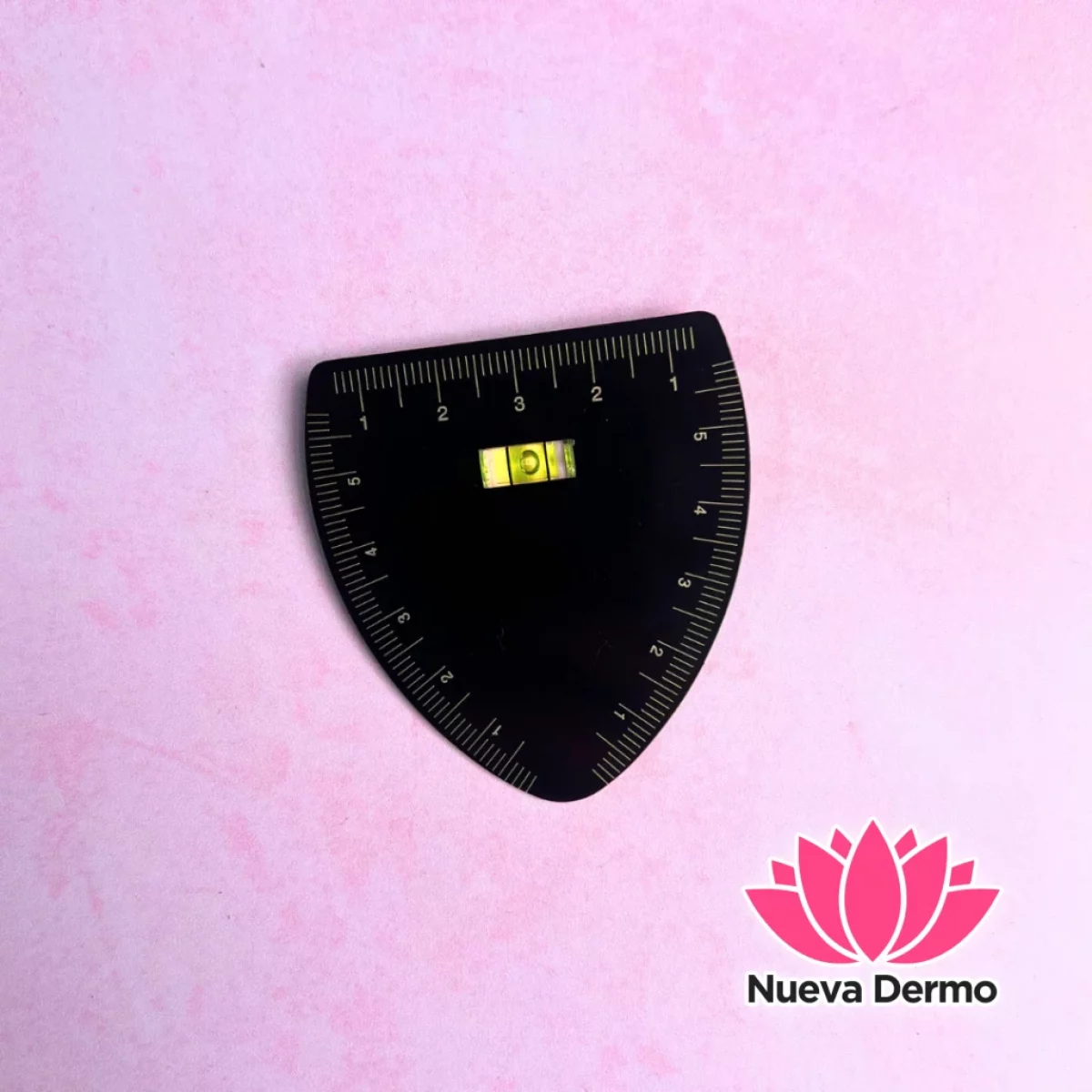 Regla para Cejas con Nivel - Negra
