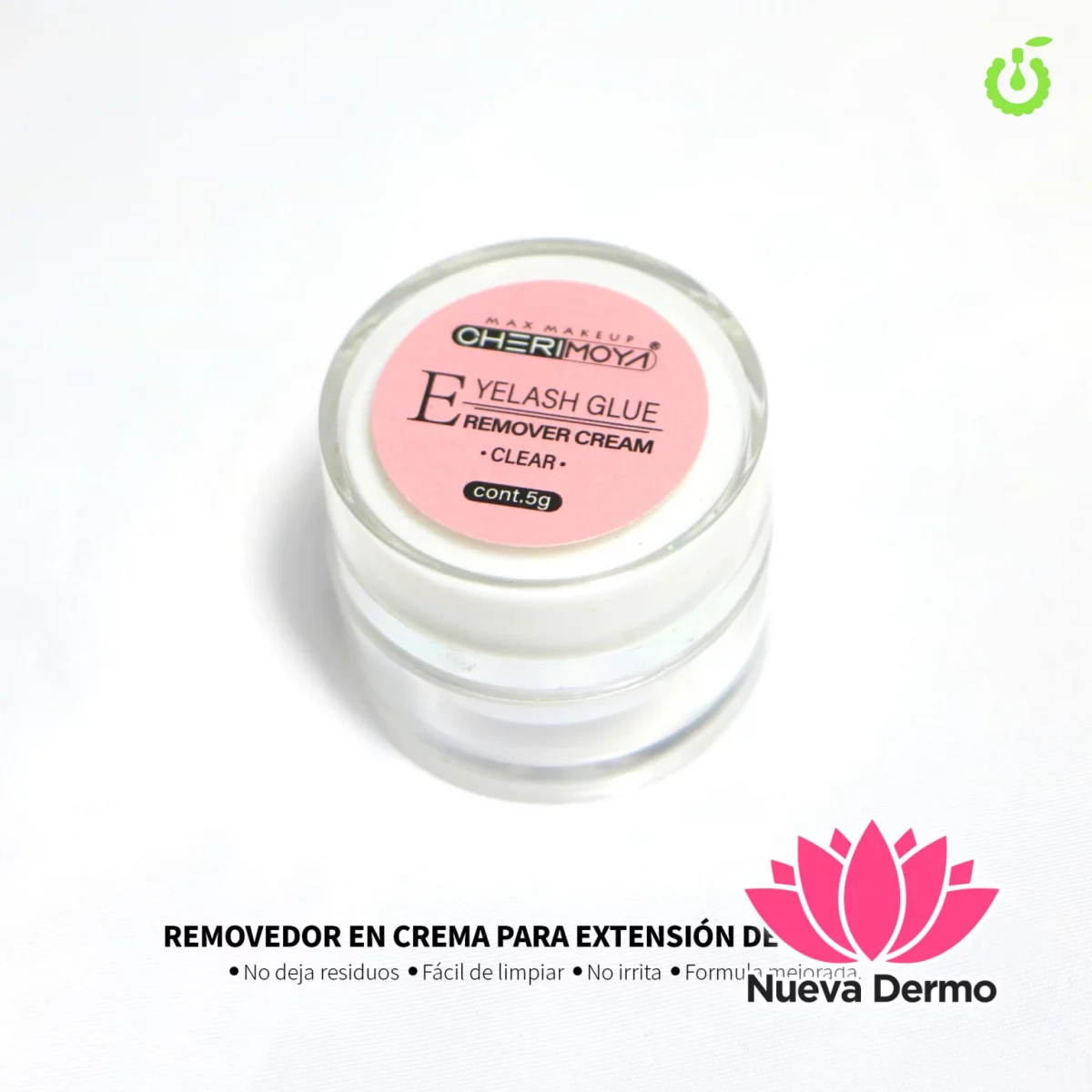Removedor de Pestañas de Cherimoya (Crema Clear)